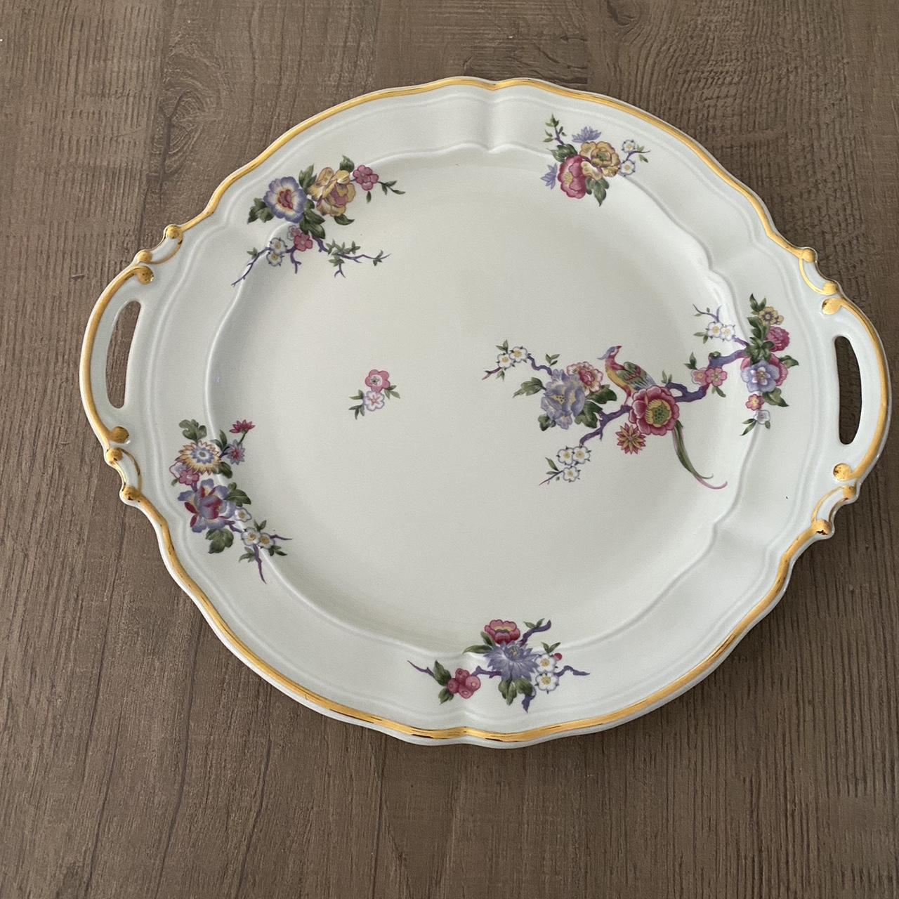 Bernardaud Limoges Bengali Pattern 11.5