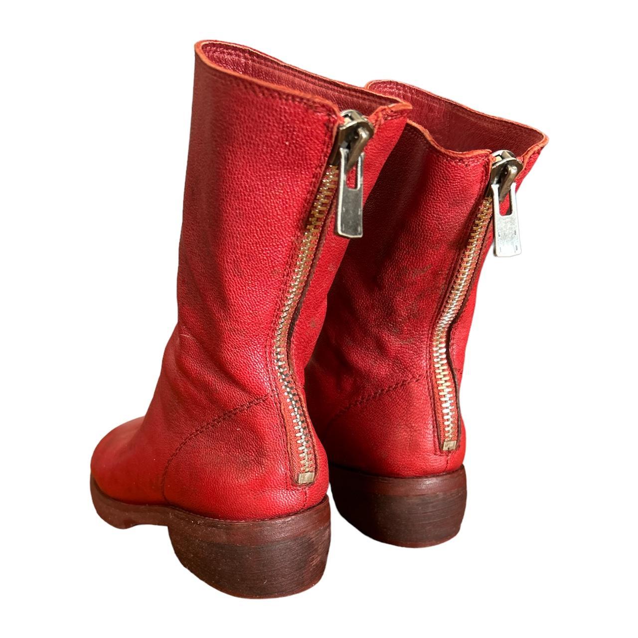 Guidi Women's Red Boots (2)