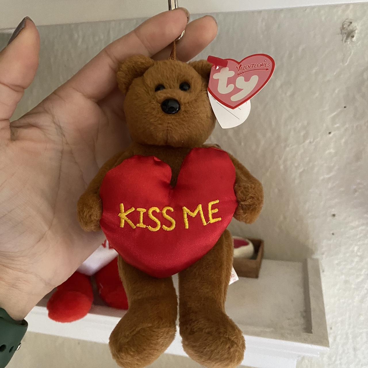 Kiss me beanie baby hot sale value