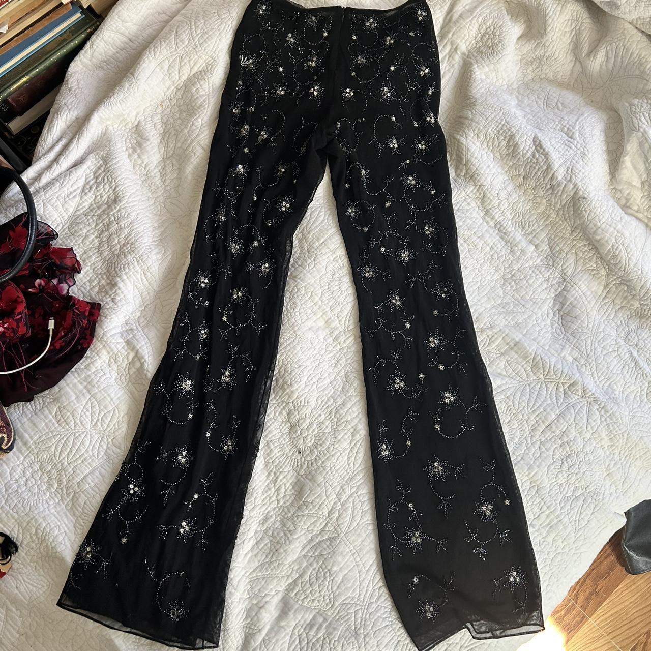 High waisted-leather-pants - Depop