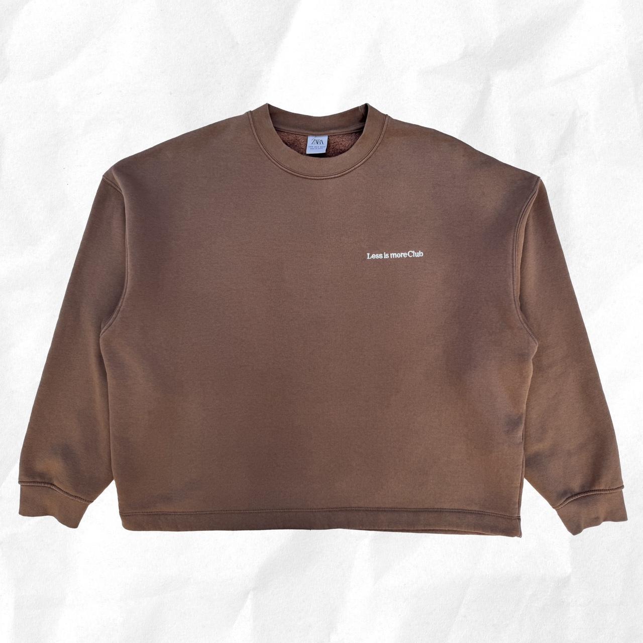 ZARA MEN T-SHIRT WITH TONAL EMBROIDERY - Cropped | Depop ZARA MEN T-SHIRT WITH TONAL EMBROIDERY - Cropped | Depop