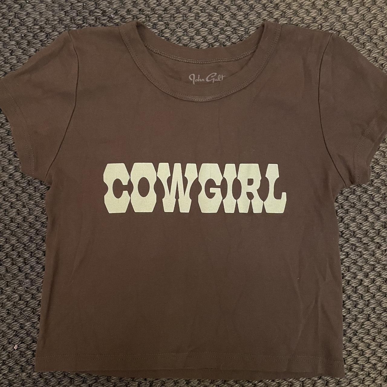 Brandy Melville Women's Brown Tshirt Depop