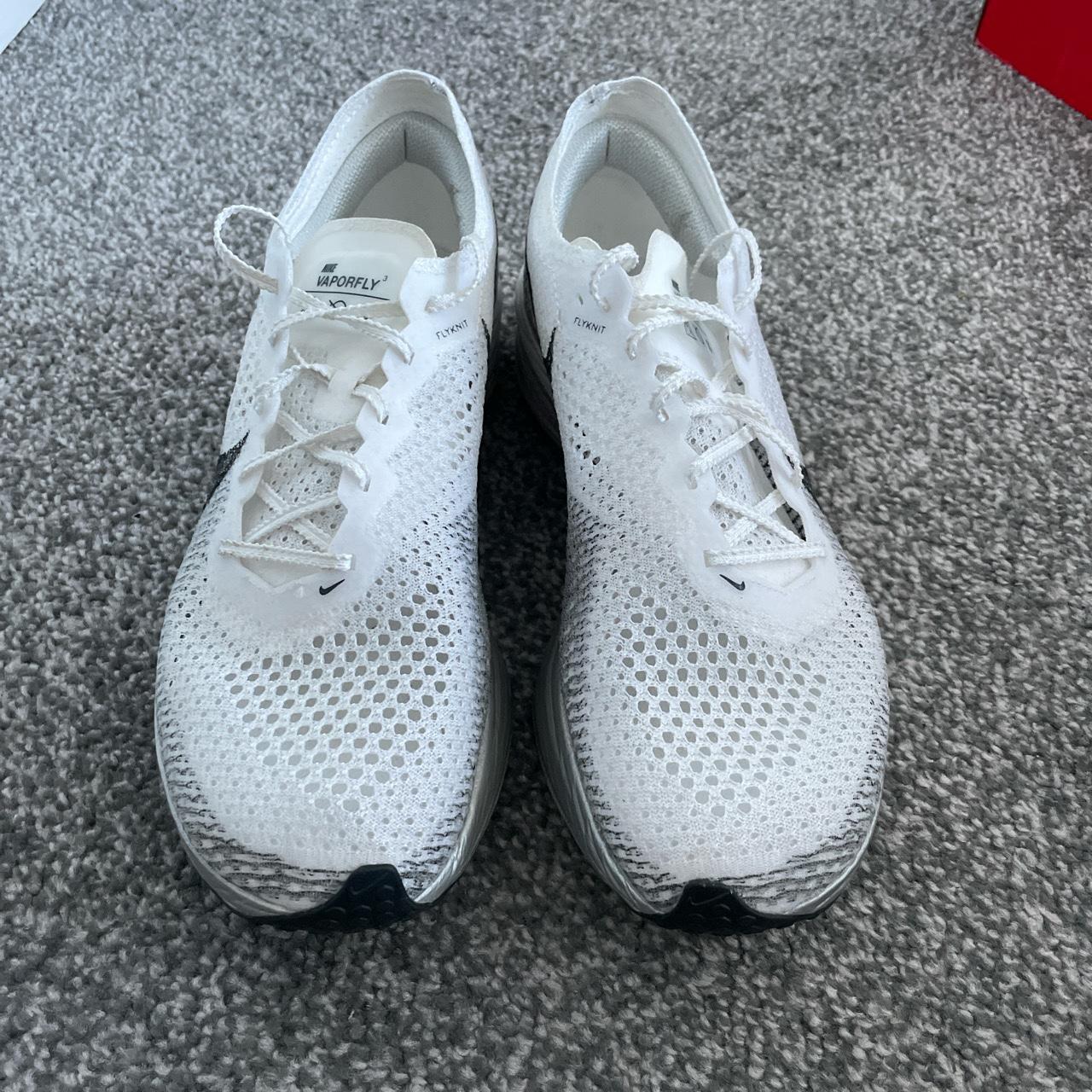 Nike Vaporfly 3 White/grey Running trainer. Worn... - Depop