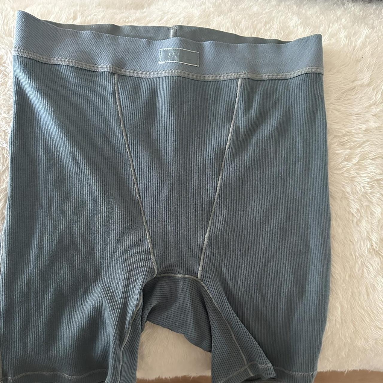 Skims brand new boxers Size XS Color kyanite #skims - Depop