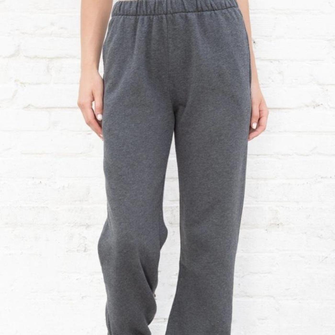 Brandy Melville Women's Grey Joggers-tracksuits | Depop