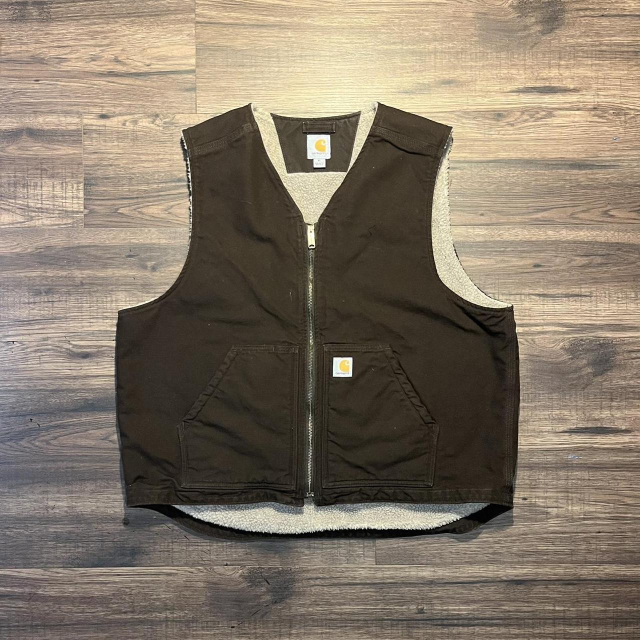 Carhartt v01 hot sale duck vest