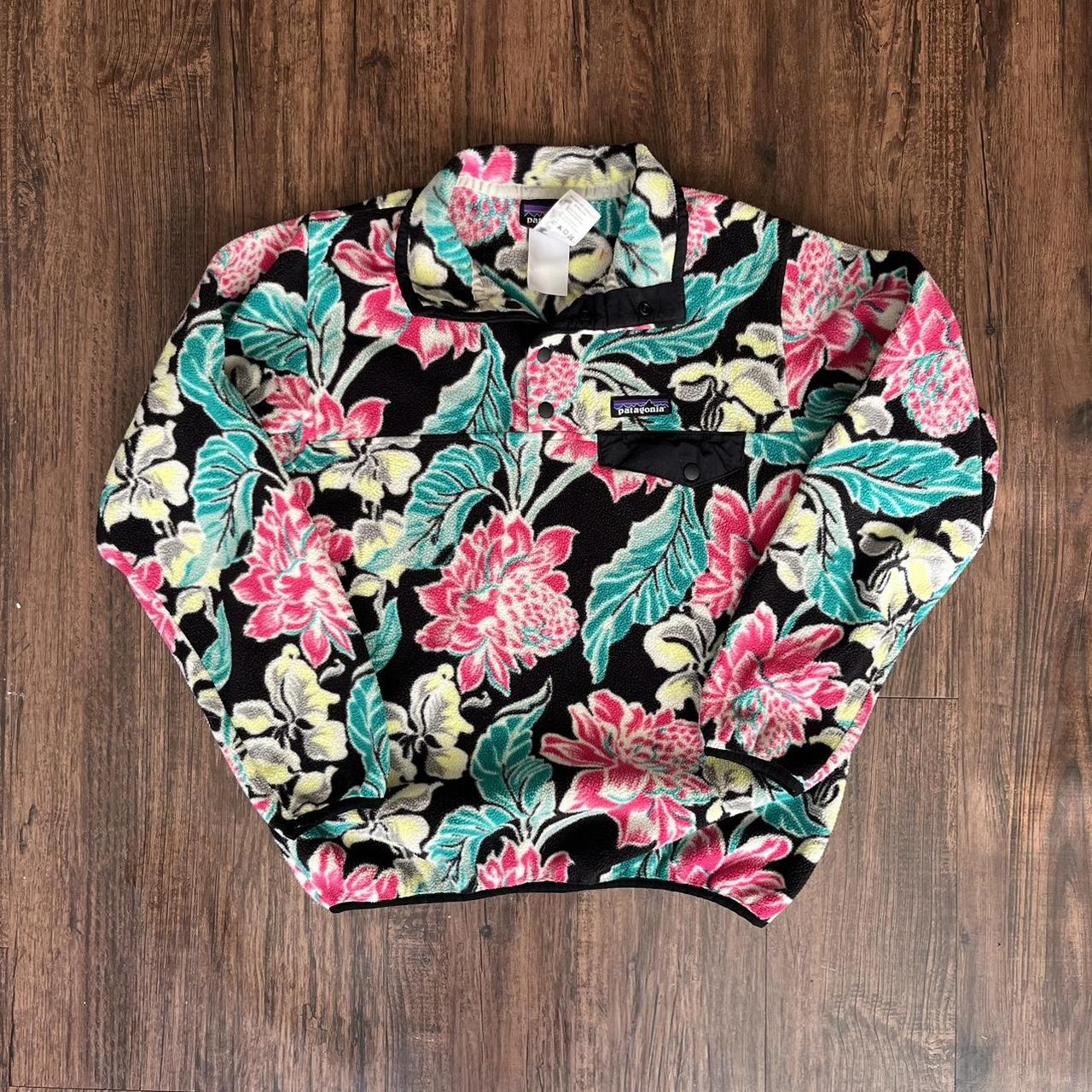 Patagonia Synchilla Pullover Manoa Hawaiian Floral