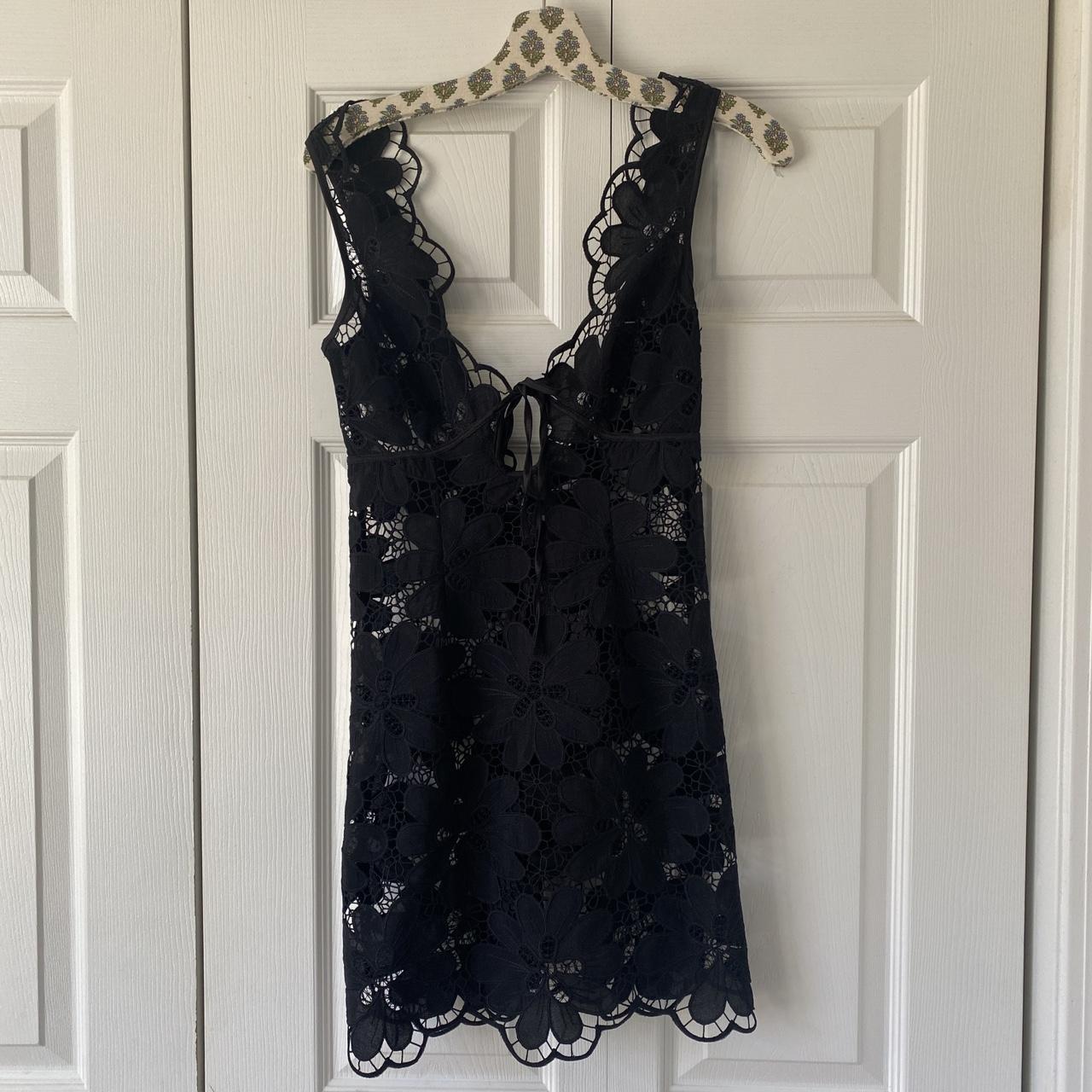 For Love & Lemons Women's Black Dress | Depop