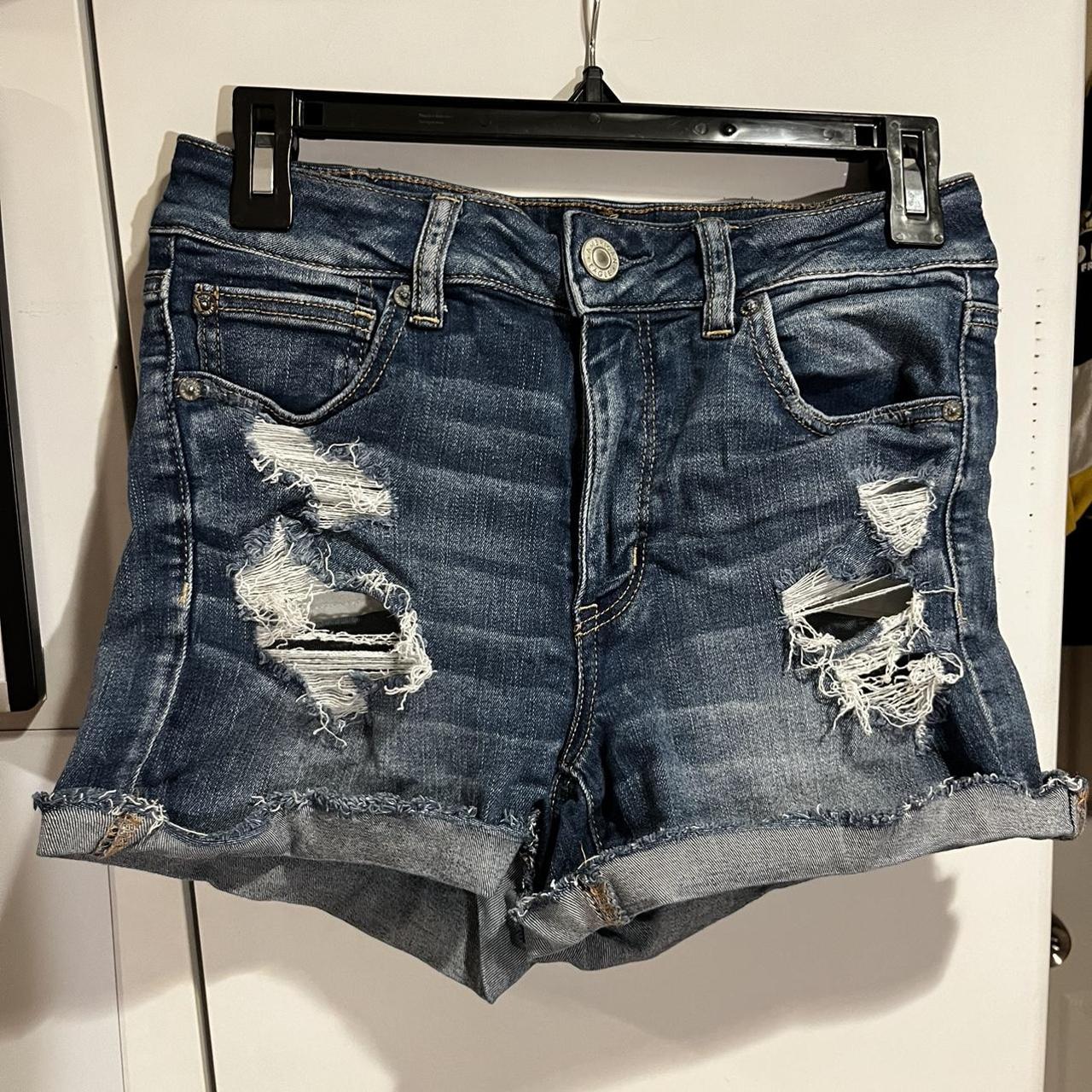 American eagle ripped deals jean shorts