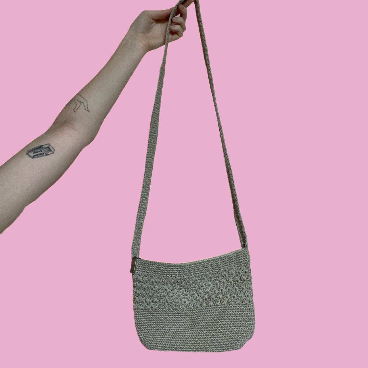 Beige crochet crossbody bag 🧸 Details Color... Depop