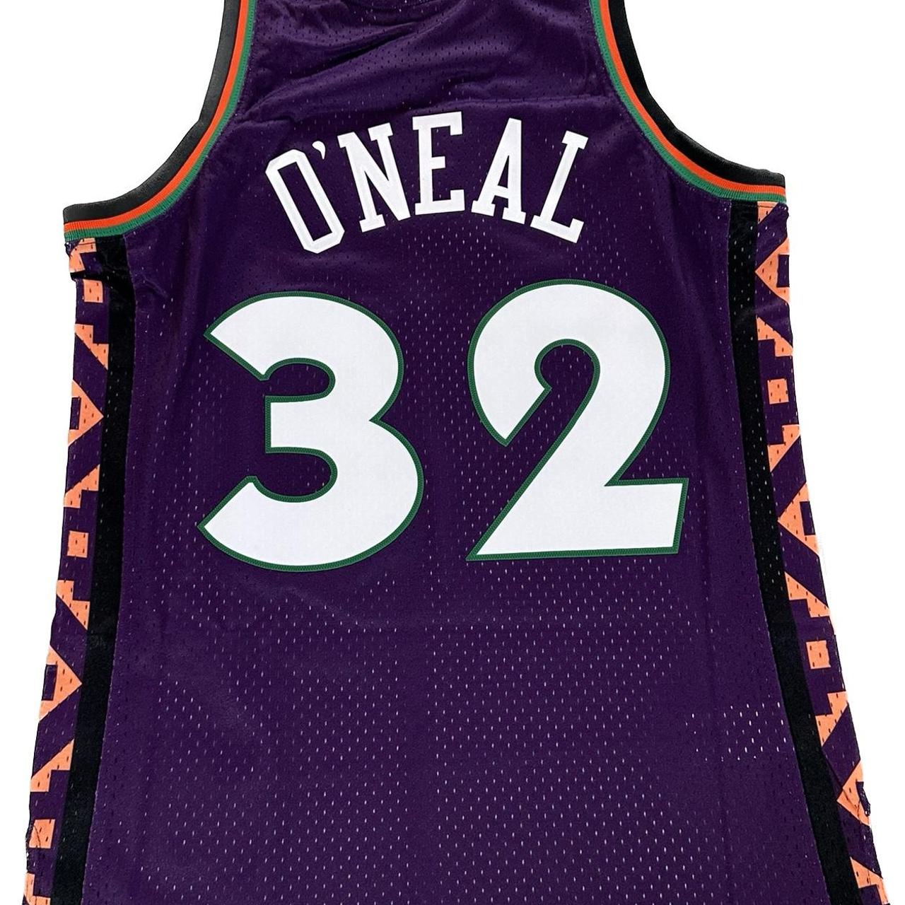 NWT Mitchell & Ness Jersey New Retro 1995 Purple - Depop