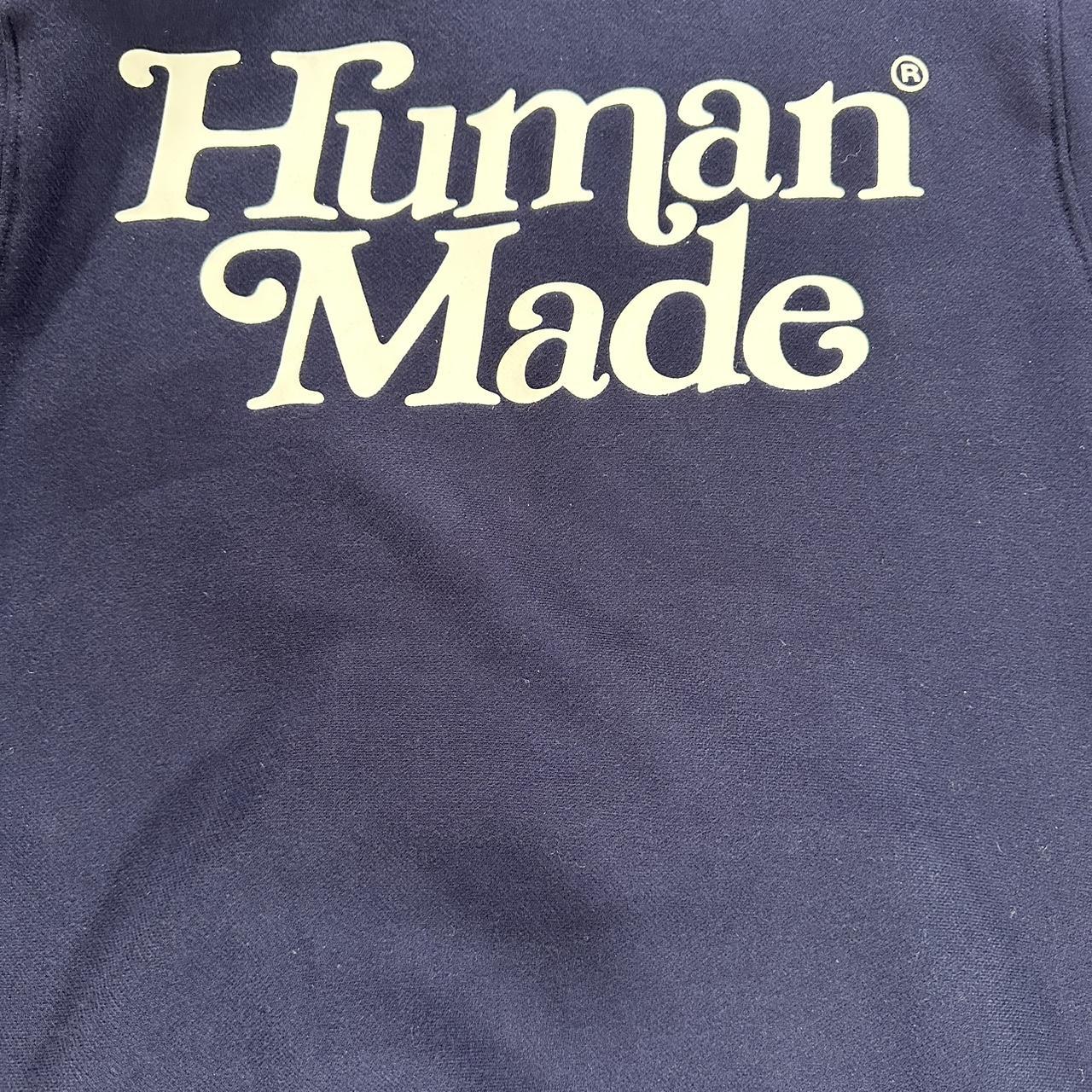 Human Made x Girls Don't Cry Logo Tee Blue Size - Depop