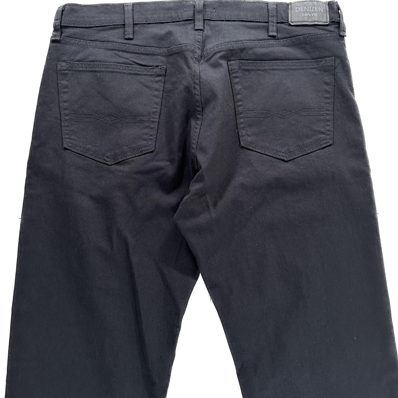 Levi’s Jeans Black Denim Pants 38x34 Denizen 285... - Depop