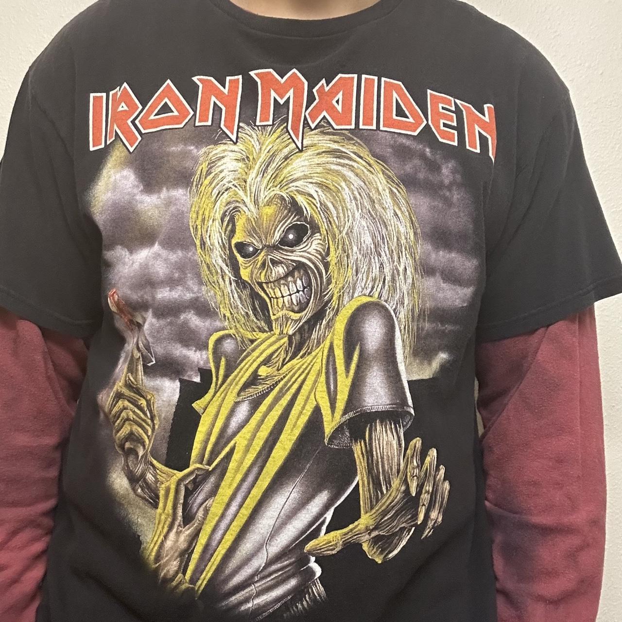 Men’s Shirt XL Vintage Iron Maiden Killers , Large...