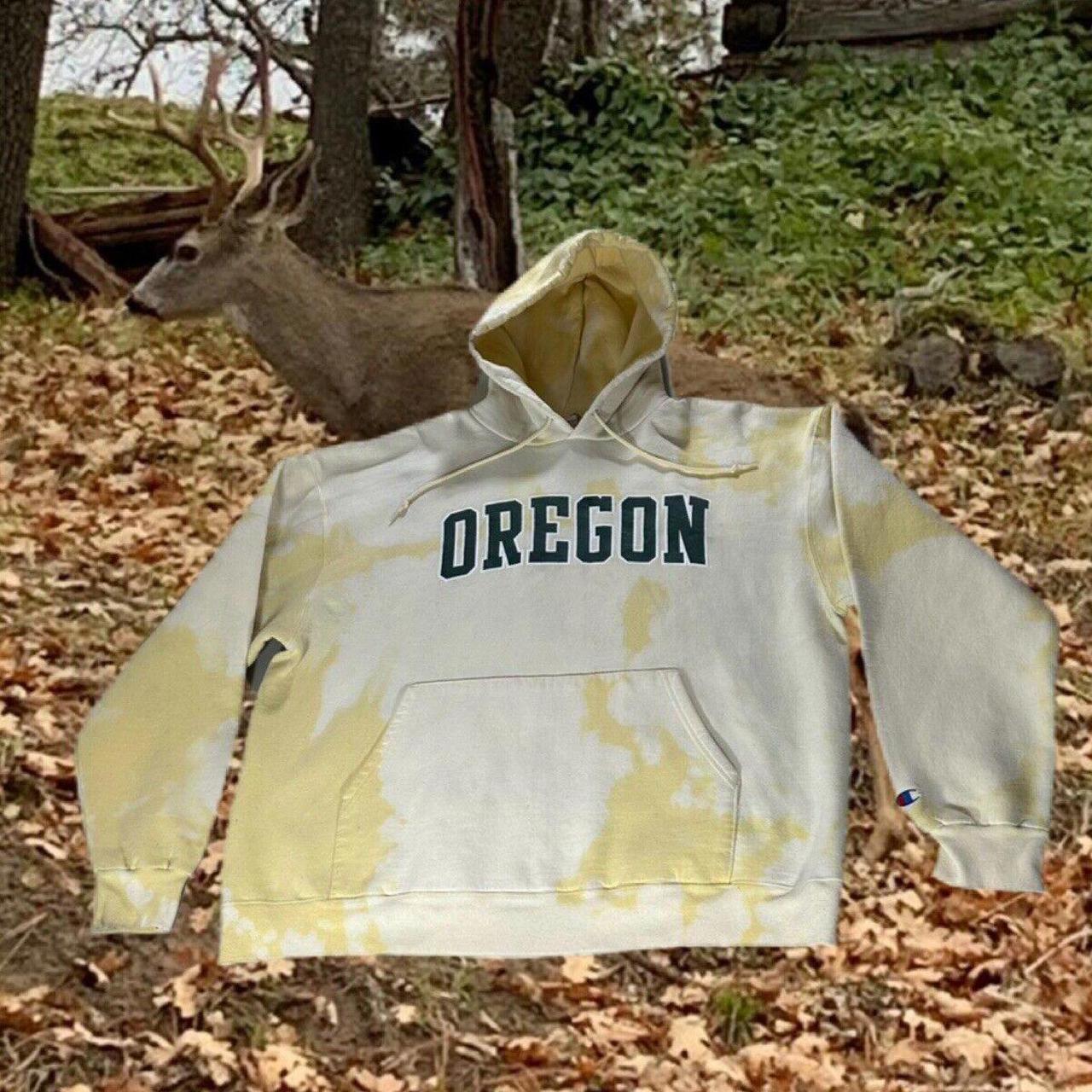 Men XXL Sweatshirt Champion Hoodie Oregon Custom 26. Depop