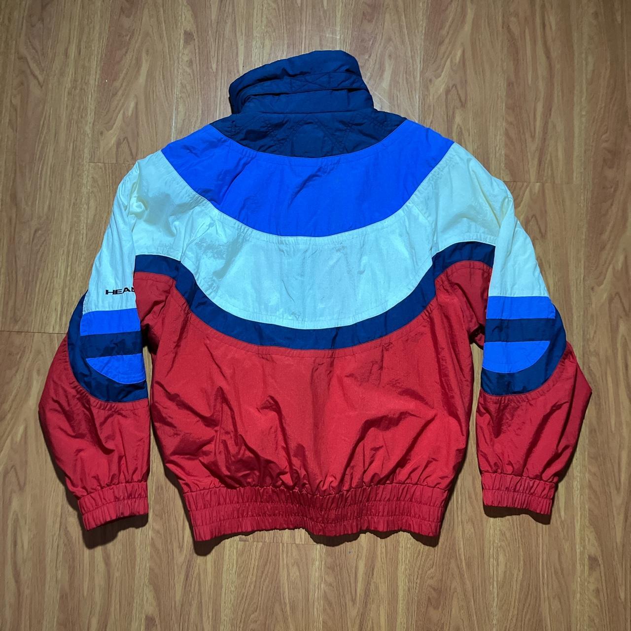 Head Men's Red and Blue Jacket | Depop