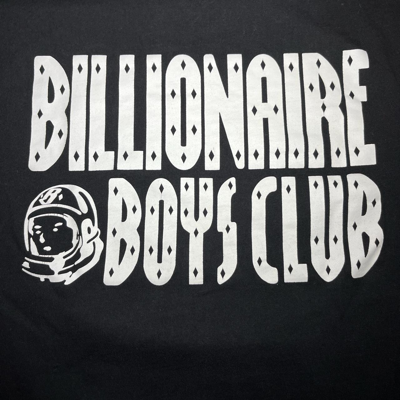 Billionaire Boys Club Men's Black and Orange T-shirt | Depop