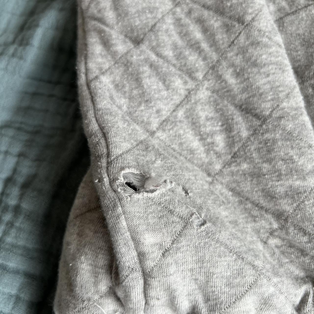 Grey finnisterre thermal hoodie. Made in Portugal... - Depop