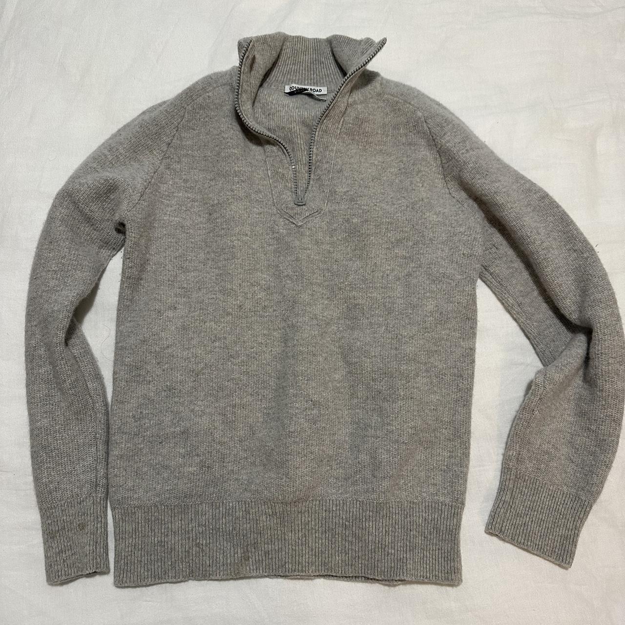 Grey Country Road Jumper Size S Great condition! - Depop