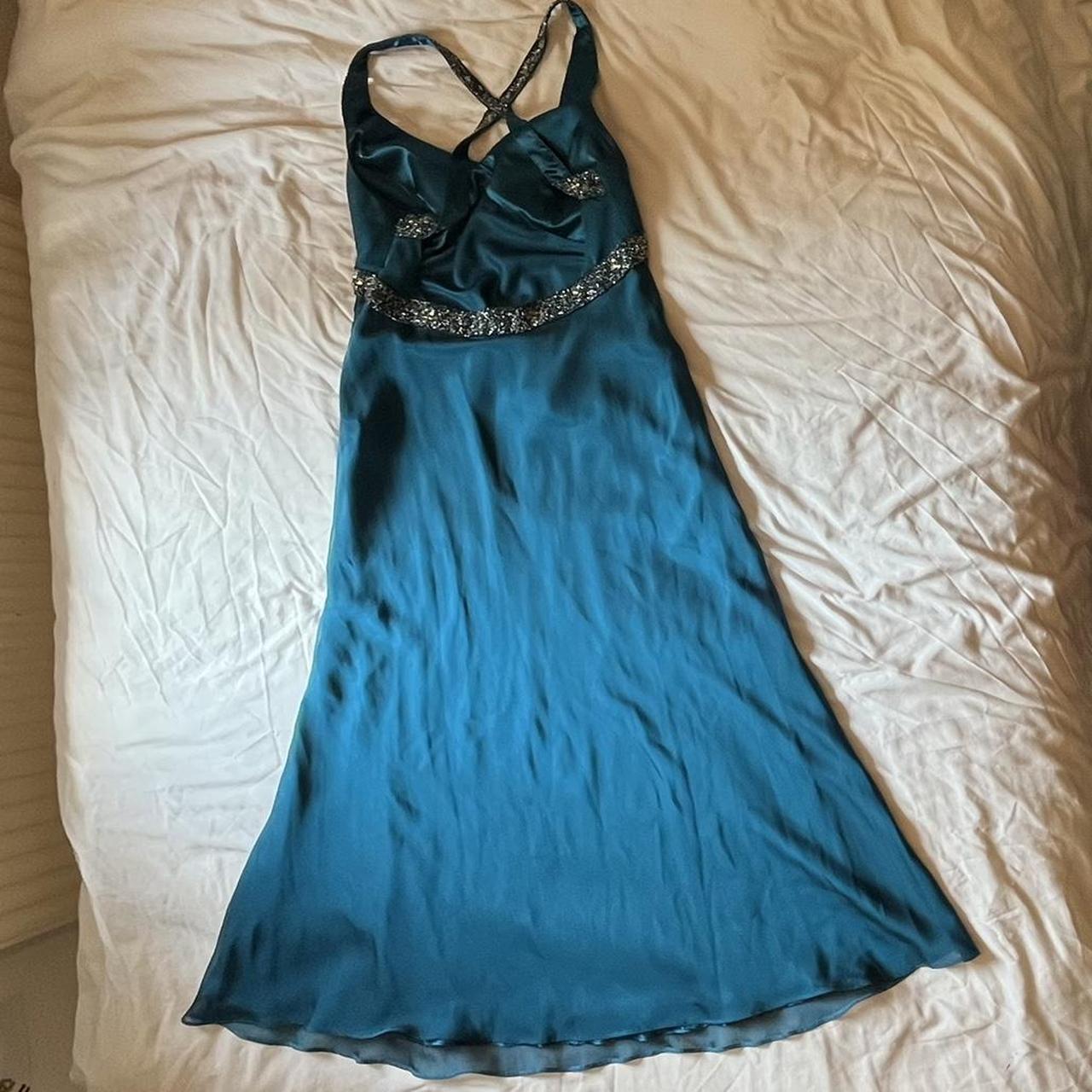 stunning vintage dress julien macdonald star evening... - Depop