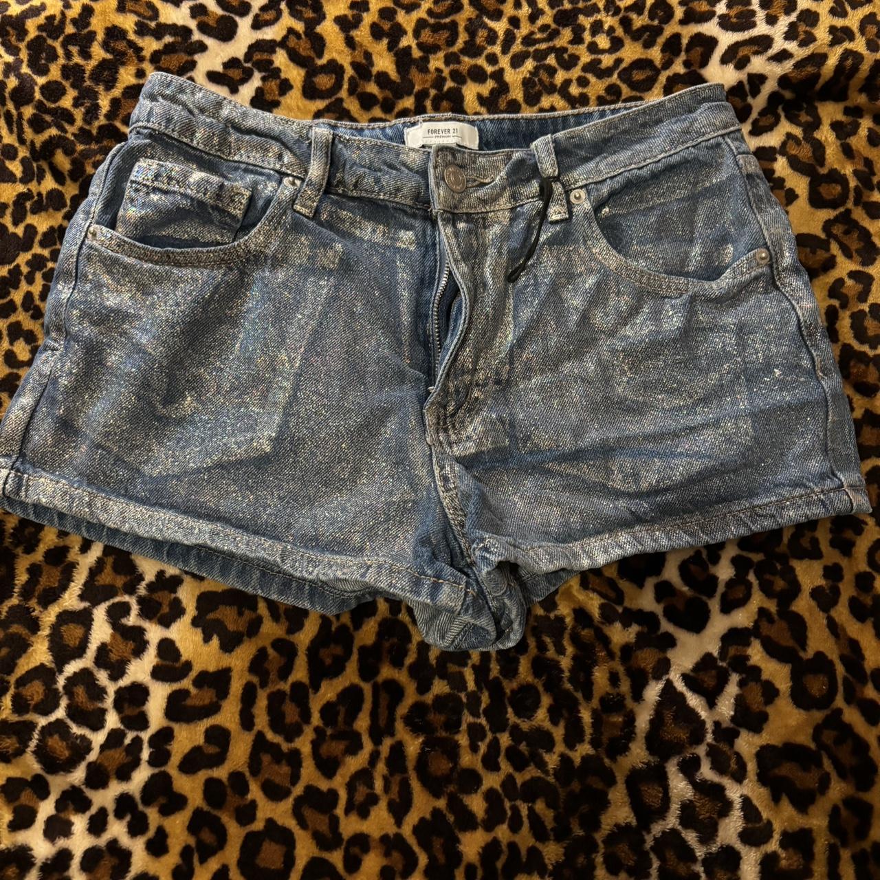 Glitter shorts forever 21 online