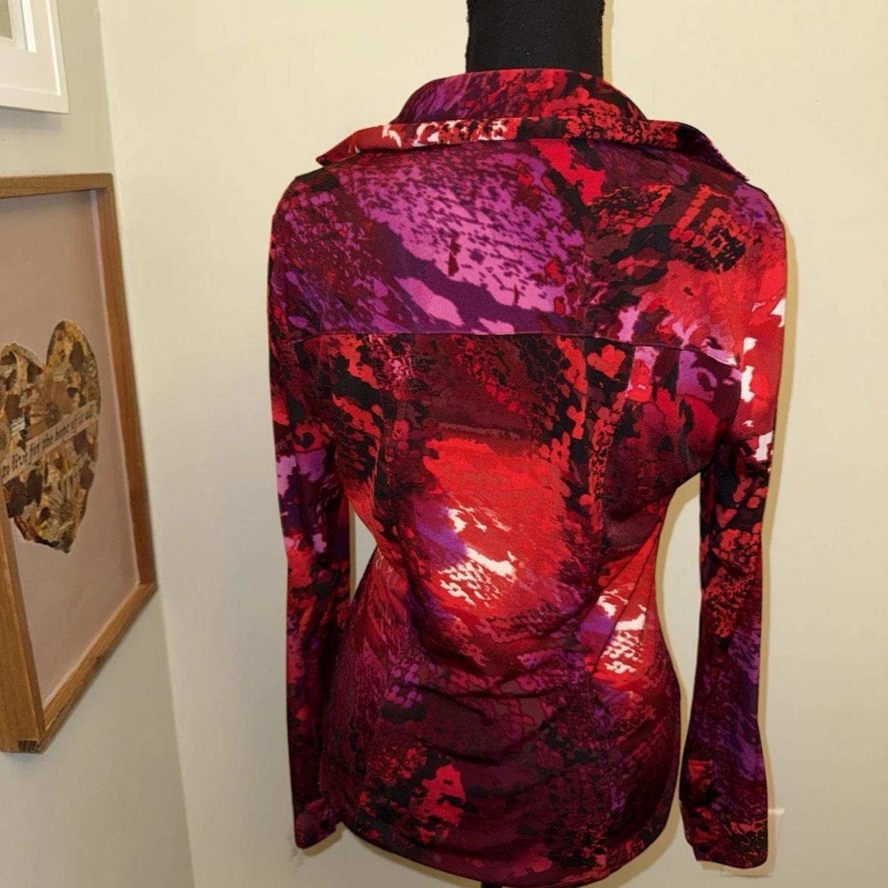 Cache Women's Blouse - Multi/Red - S – Cache Shee… - image 6