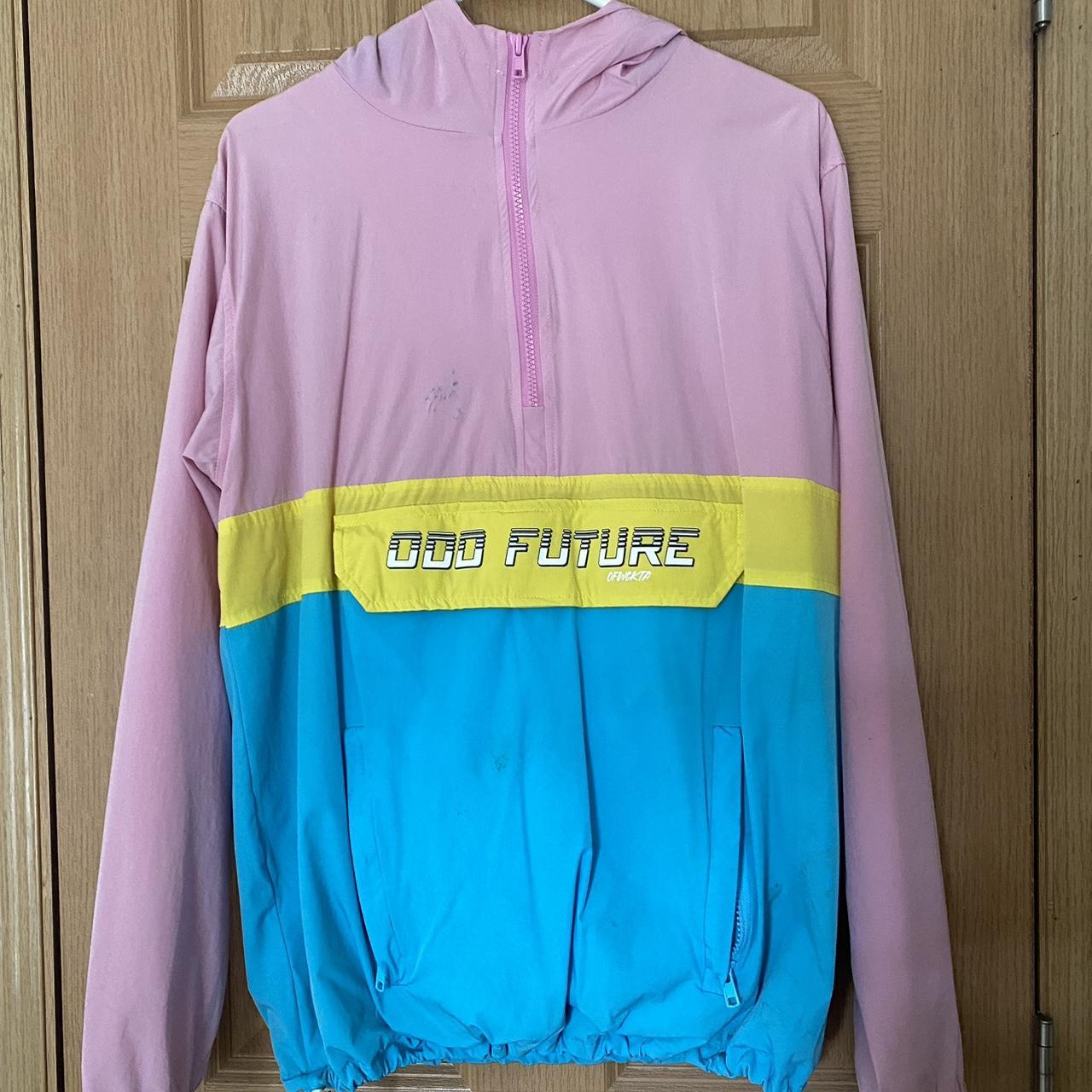 Odd future jacket yellow blue outlet pink