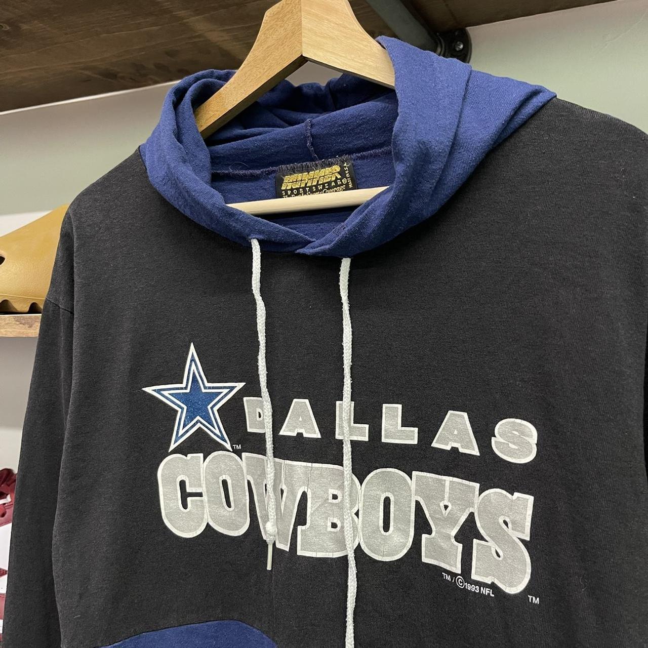 nike dallas cowboys hoodie size: M condition: - Depop