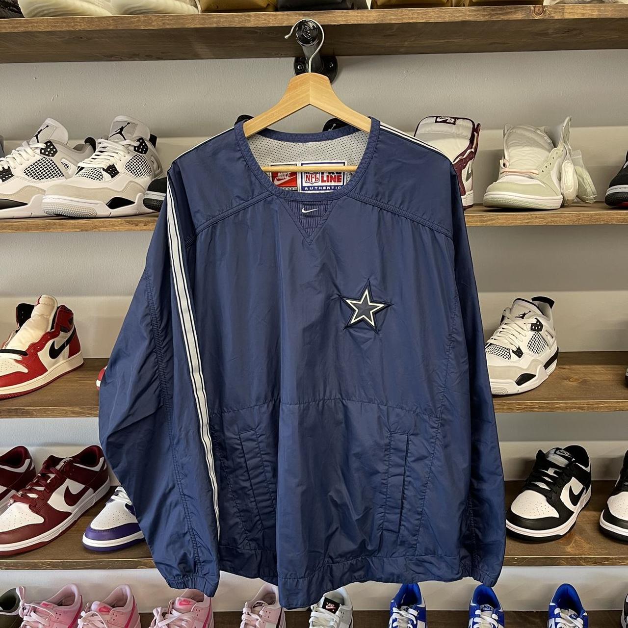 Dallas cowboys outlet nike windbreaker