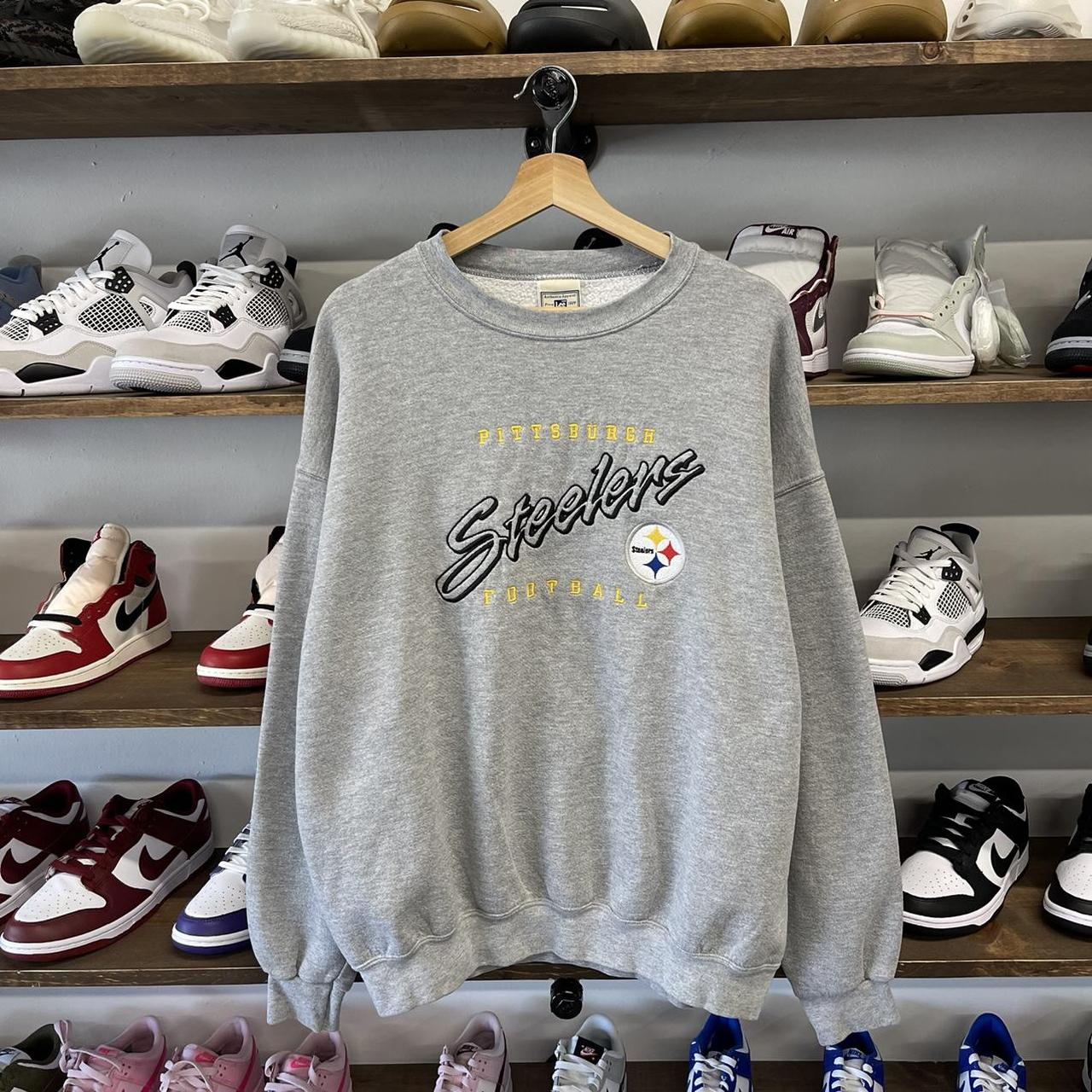 Vintage 90's Embroidered Pittsburgh Steelers - Depop