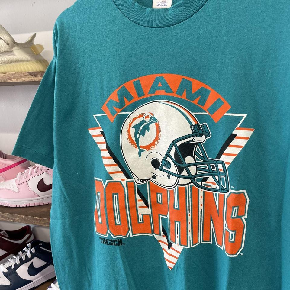 Vintage oversized Miami Dolphins Jersey 90s - Depop