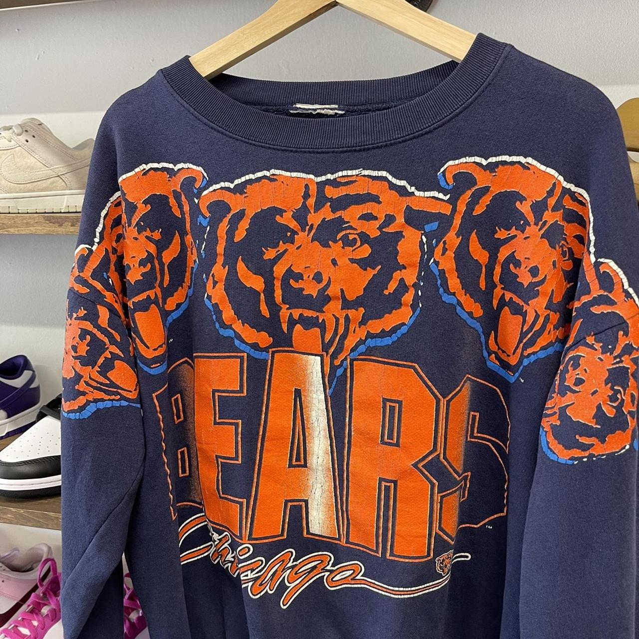 Vintage 90s Chicago Bears crewneck sweater - Depop