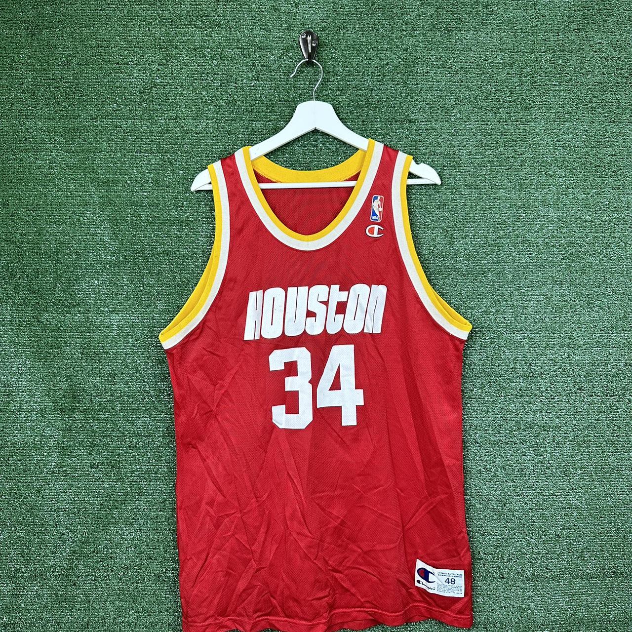 Rockets olajuwon jersey Clearance