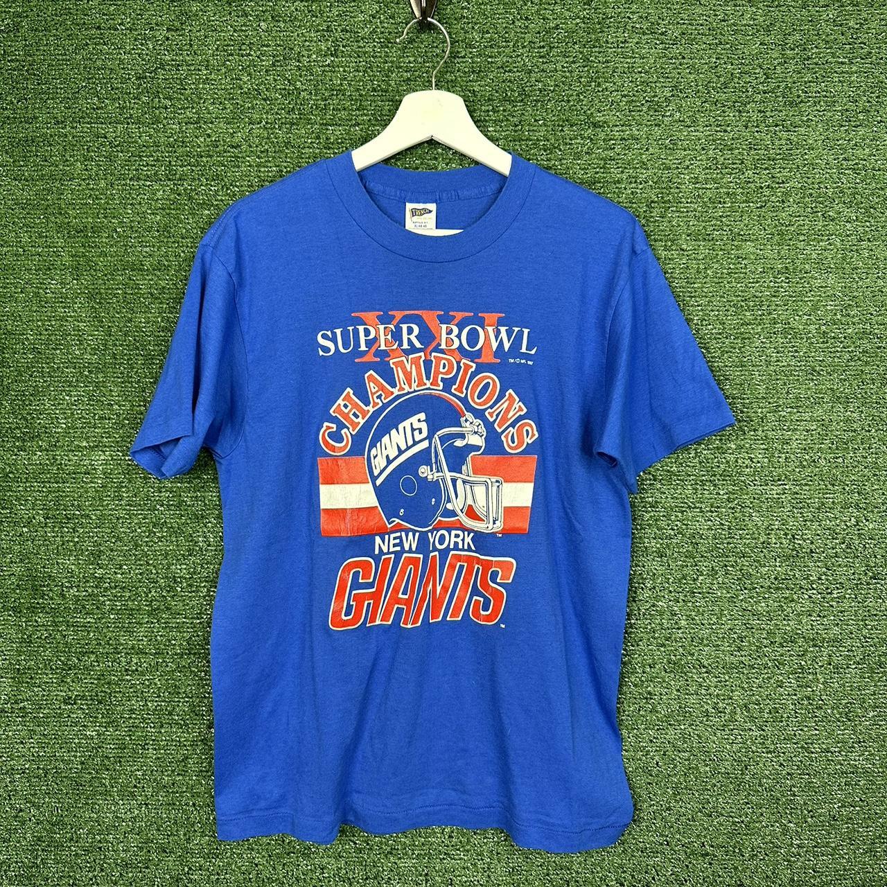 Vintage 1987 New York Giants NFL Football Super Bowl - Depop