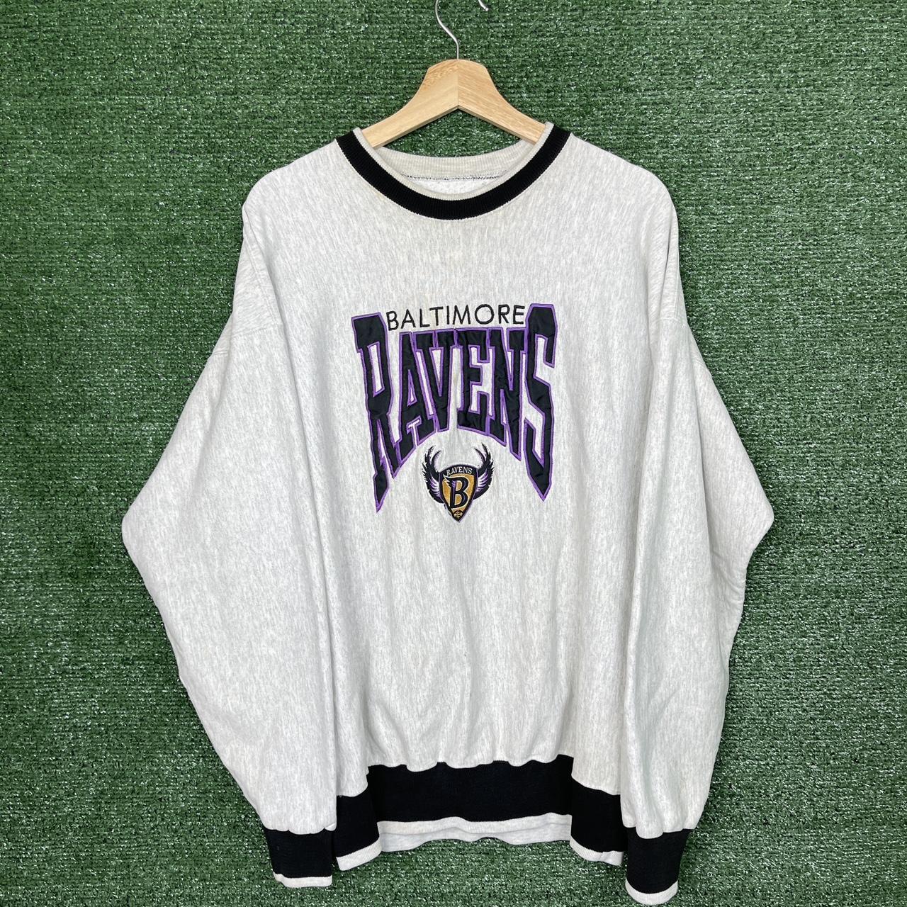 NFL, Shirts, Baltimore Ravens Crew Neck Sweatshirt