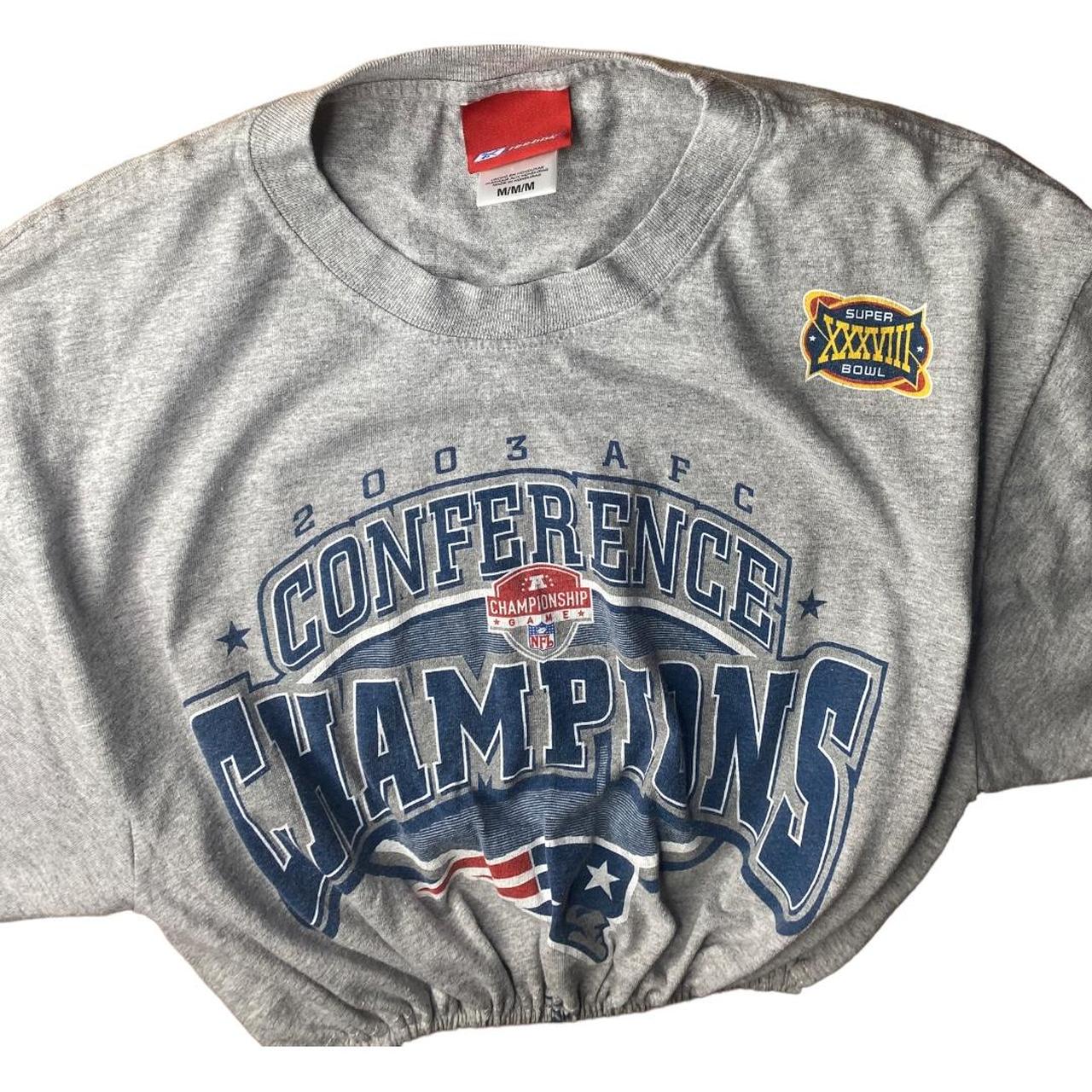 Reebok New England Patriots 2003 AFC Conference Champs