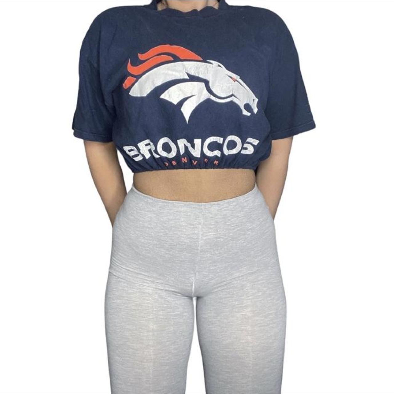 Denver Broncos Top Broncos Crop Top Denver Broncos 