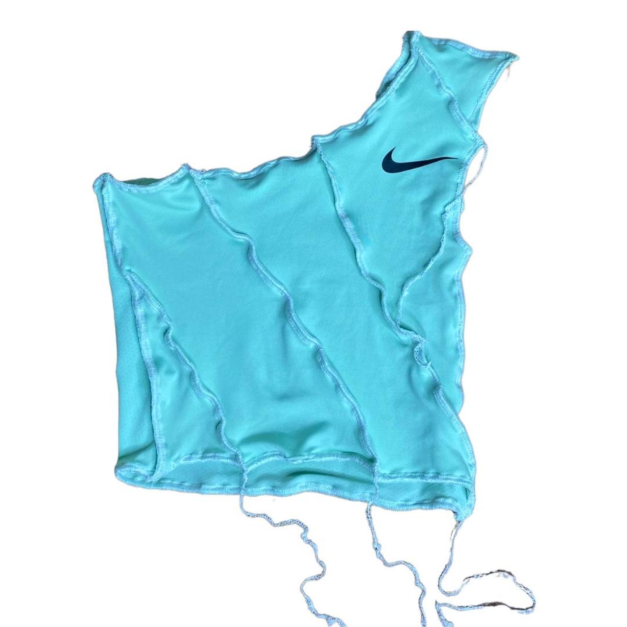 nike one shoulder crop