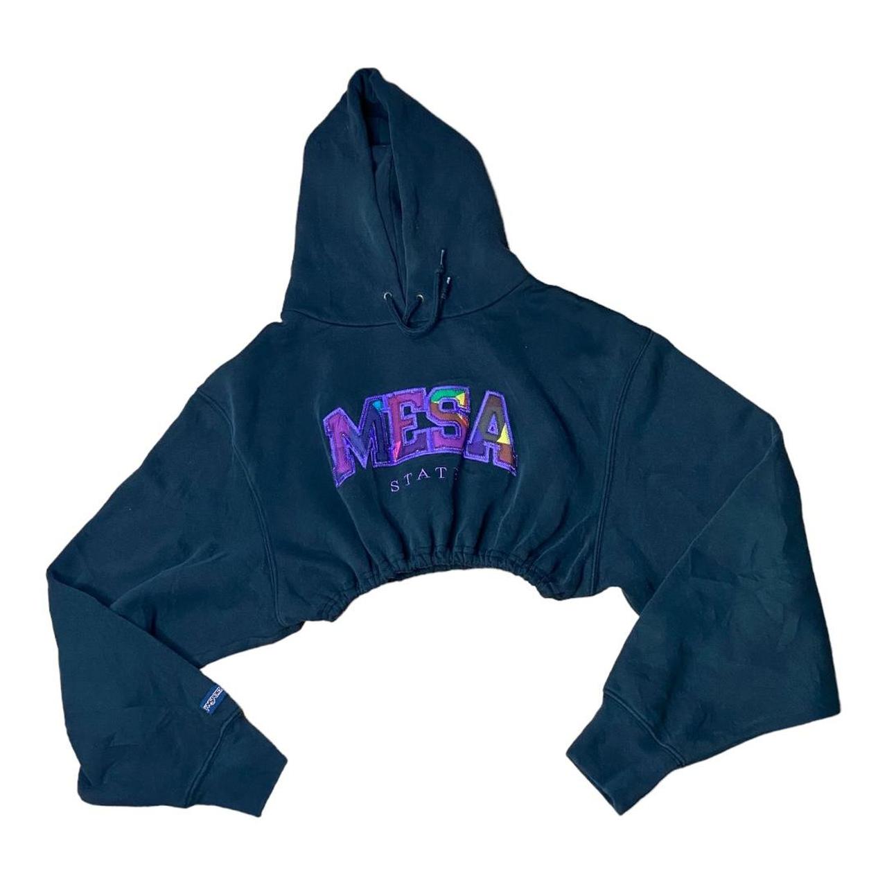 Jansport Women's Black Hoodie Depop