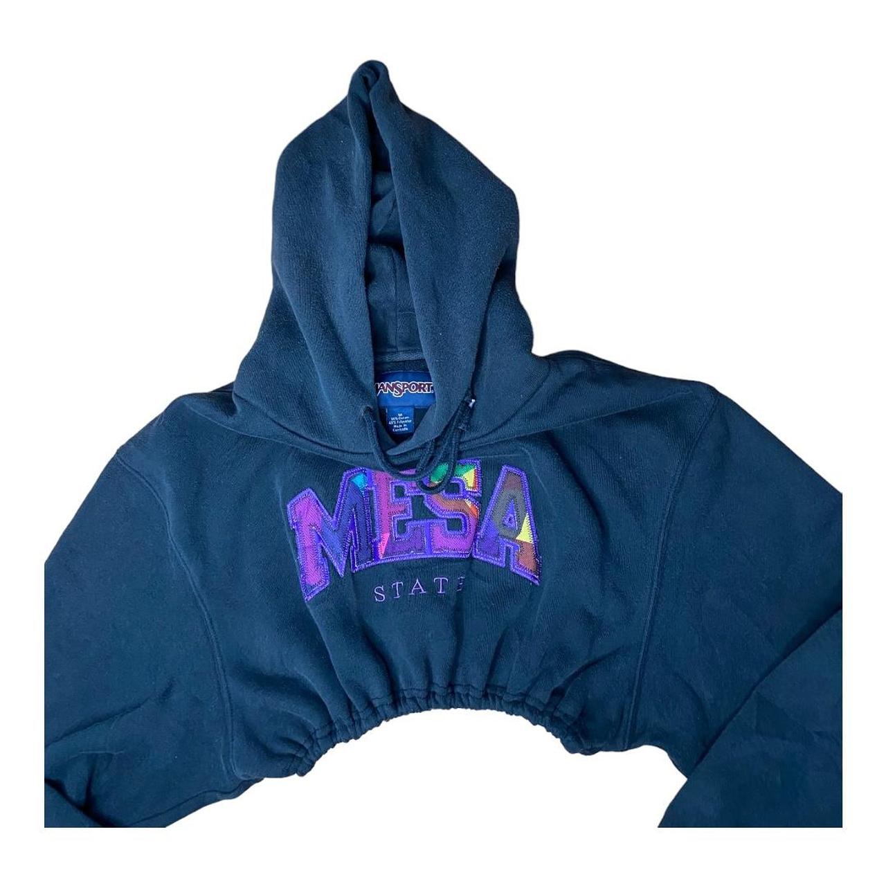 Jansport Women's Black Hoodie Depop