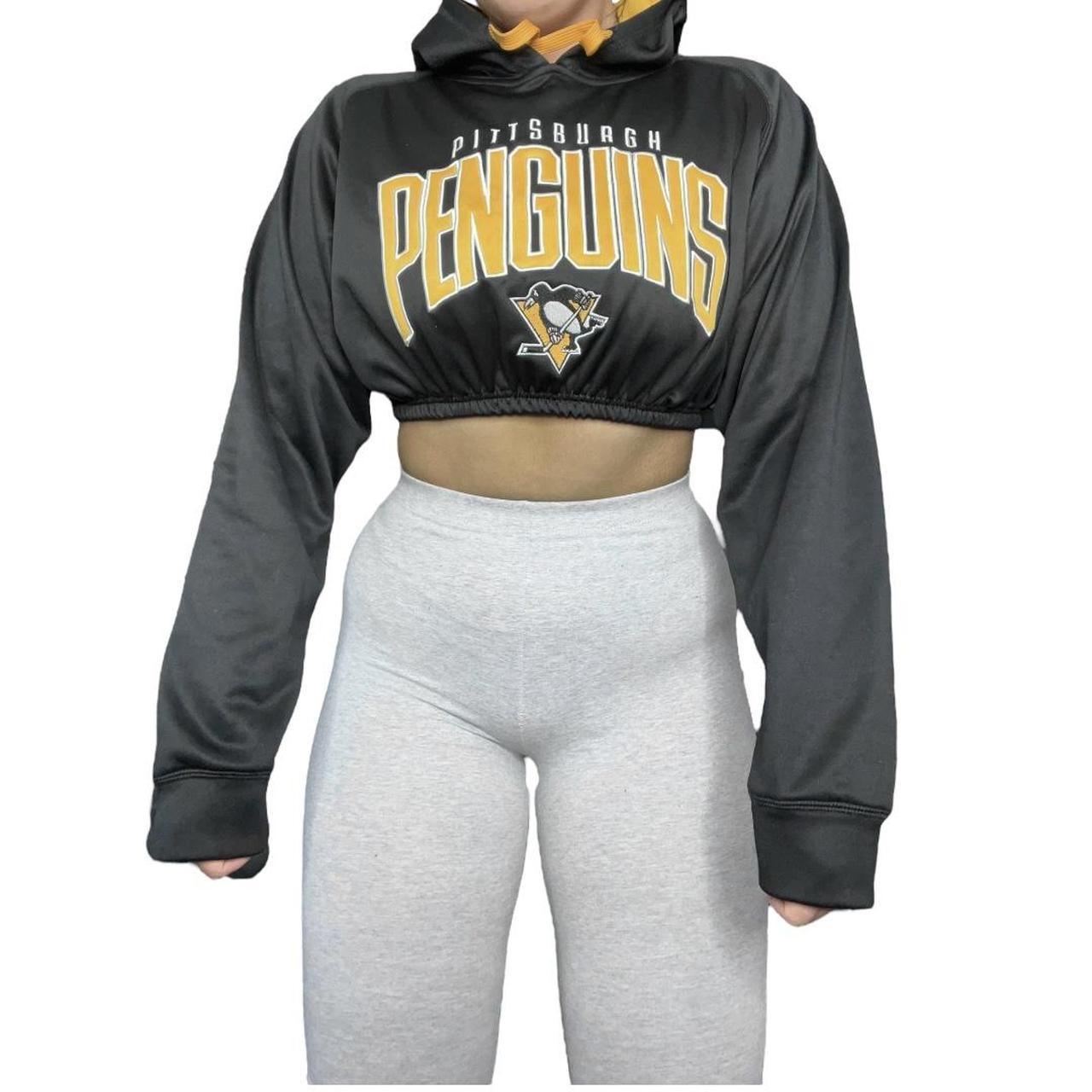 steelers cropped hoodie