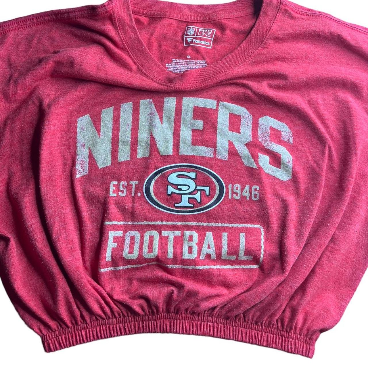 San Francisco 49ers New Medium Cropped - Depop