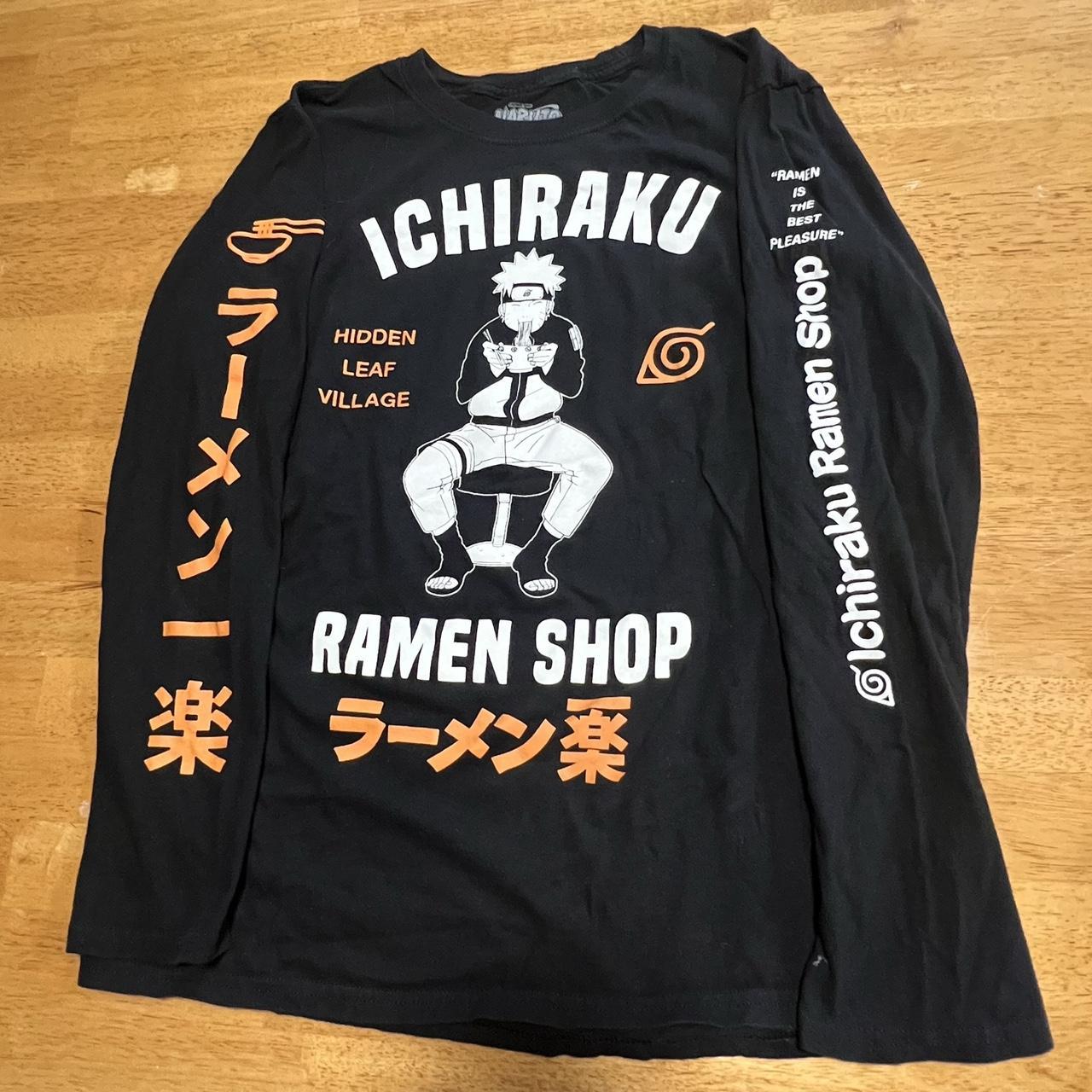 Naruto Shippuden Ichiraku Ramen long sleeve Depop