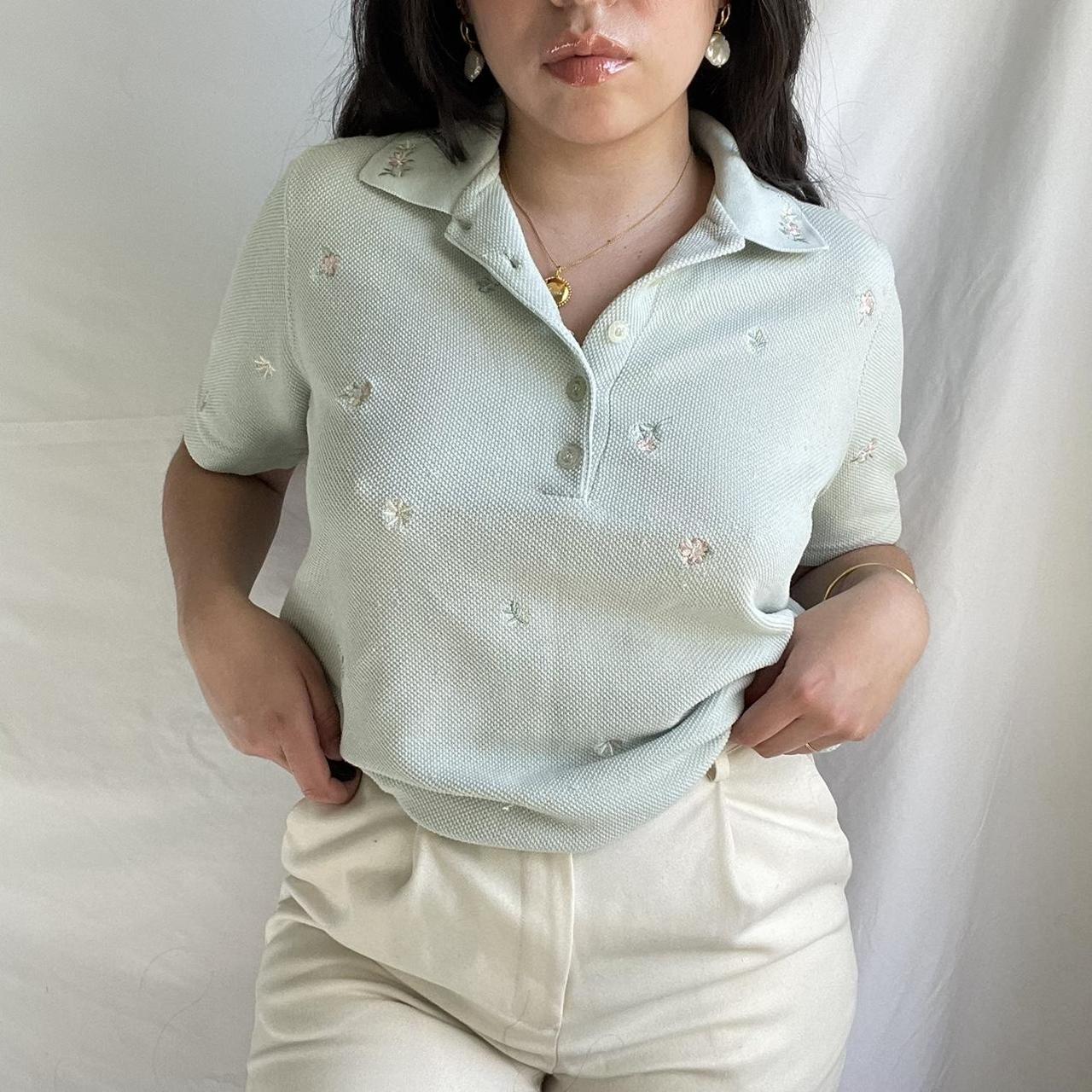 Women's Green Poloshirts Depop