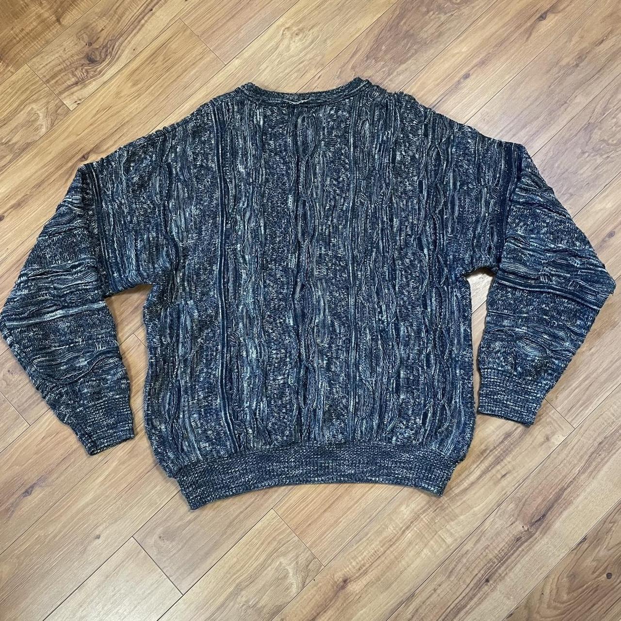 Roundtree Yorke Vintage Sweater Textured Chunky Depop