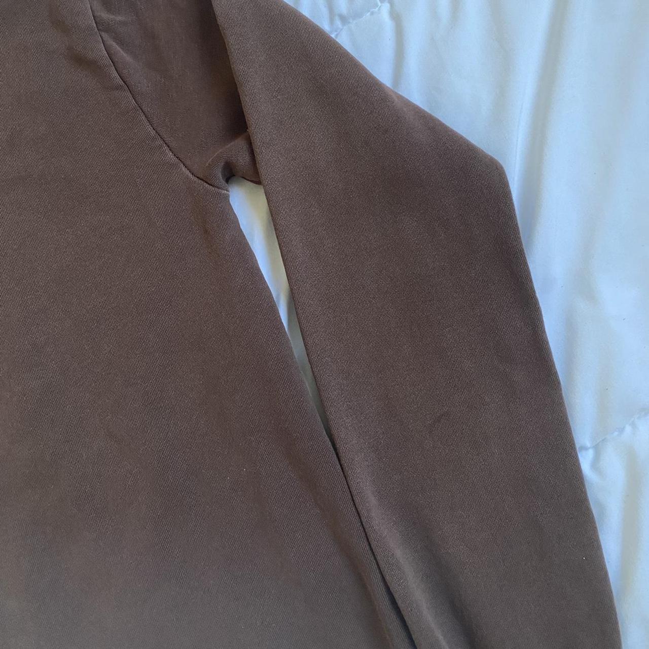 rare 2000s grunge skate/surf brown zip up ★ has... - Depop