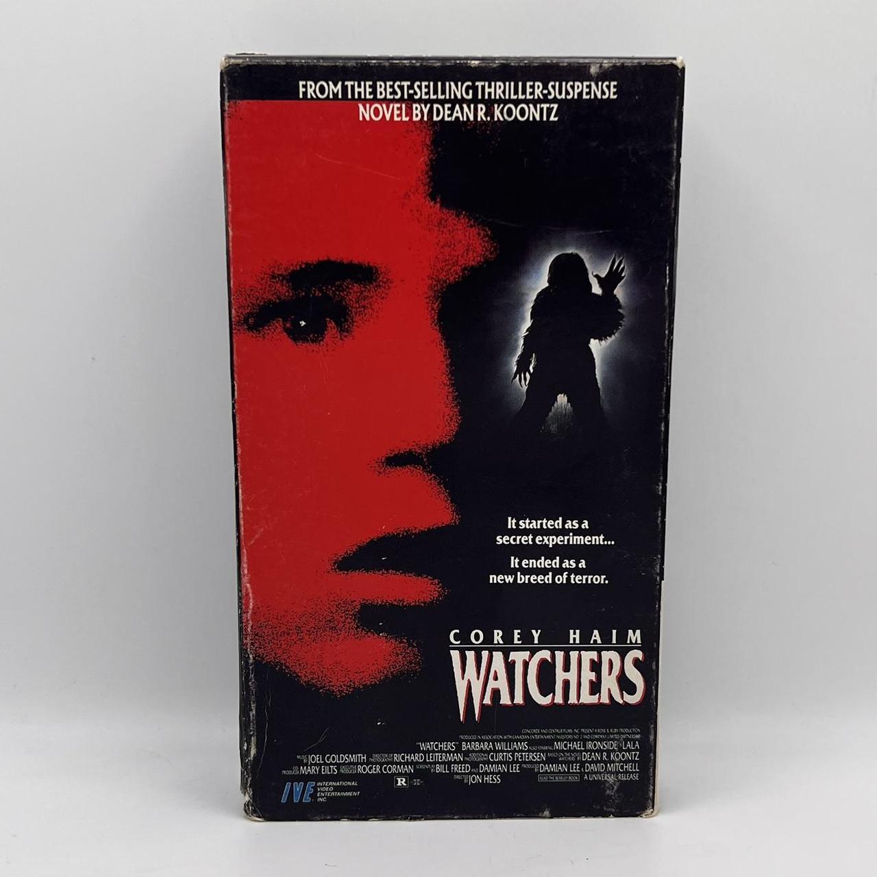 The Watchers (VHS, 1988) Corey Haim Thriller Horror... Depop