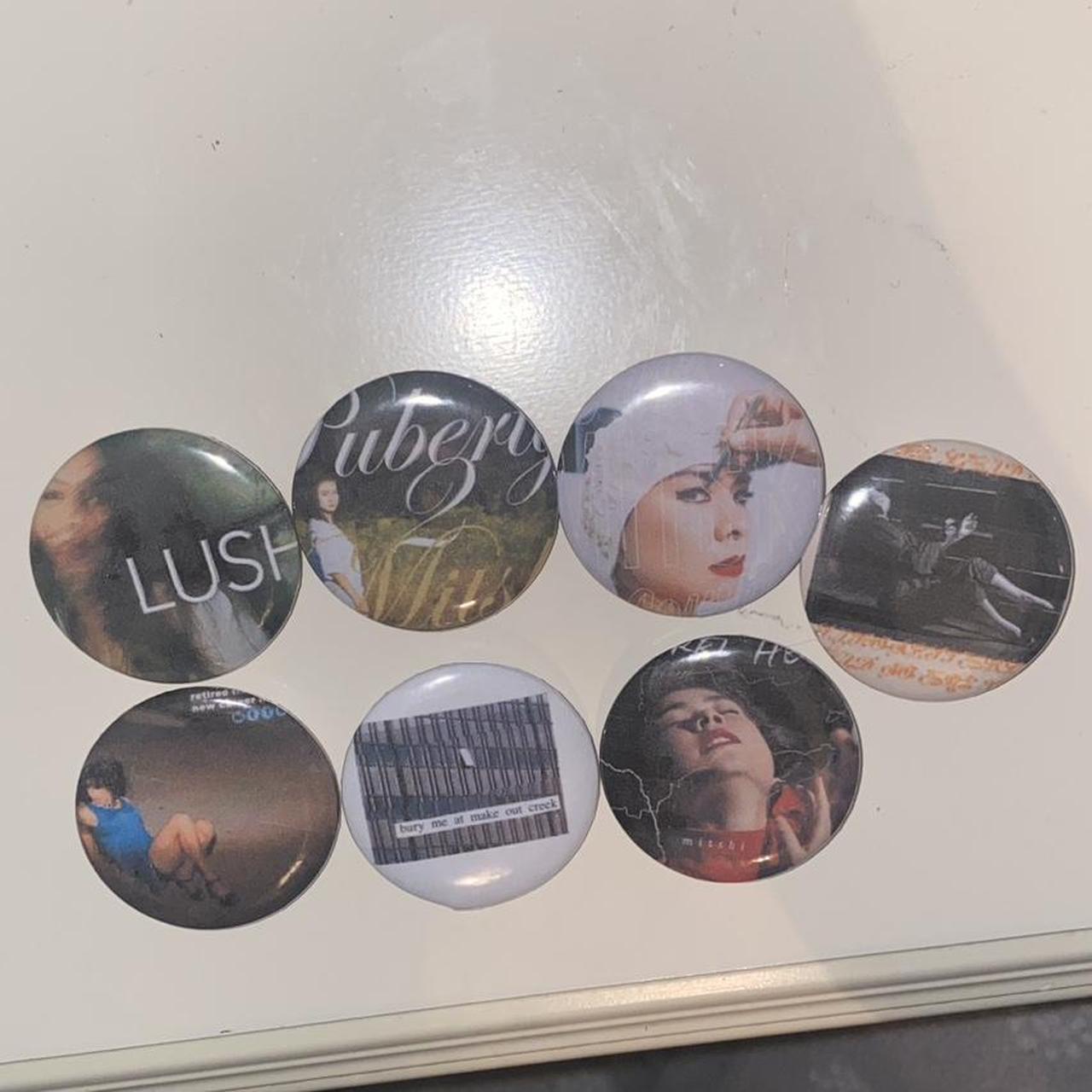 MITSKI PINS ALL ALBUMS LOT 1.25 in -can make... - Depop