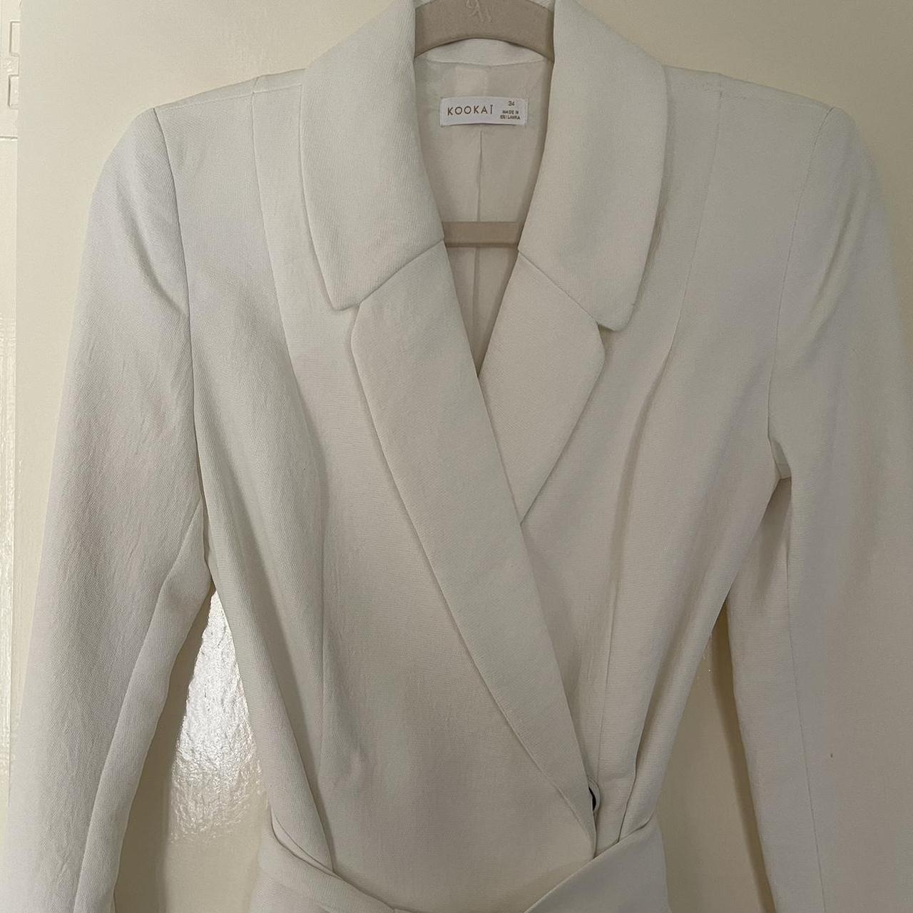 Kookai oyster blazer dress Size 34 Size Worn once Depop