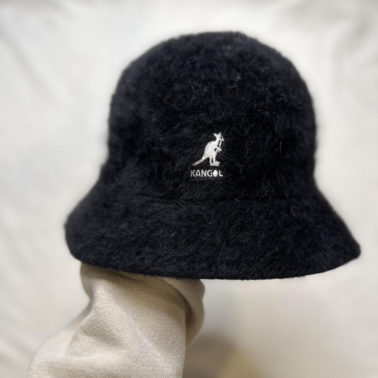 Kangol Women's Black Hat Depop